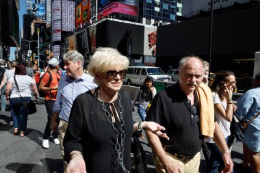 Manhattan sokak sahnesi