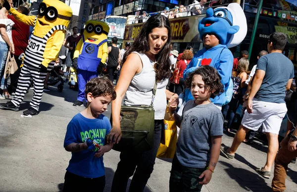 Manhattan street scene — Stock Photo, Image