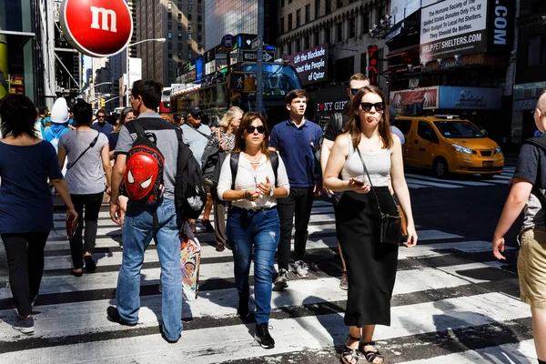 맨하탄 거리 장면 — 스톡 사진