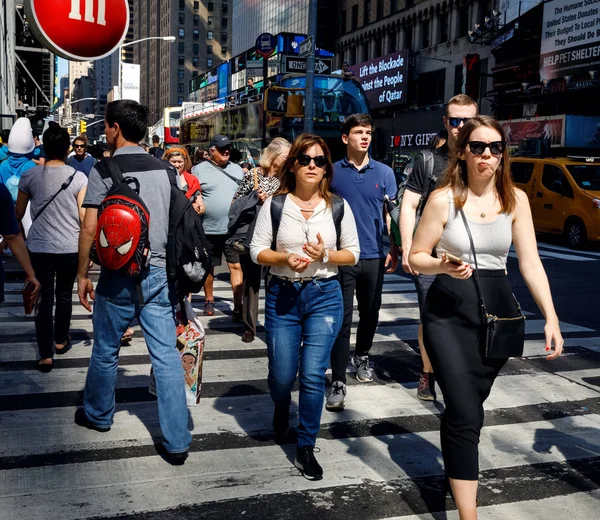 Manhattan gatubilden — Stockfoto