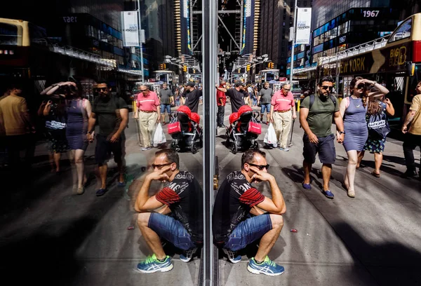 Manhattan gatubilden — Stockfoto