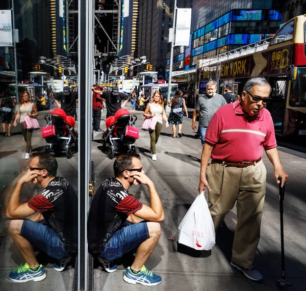 Manhattan gatubilden — Stockfoto