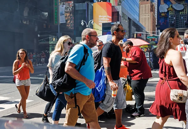 맨하탄 거리 장면 — 스톡 사진
