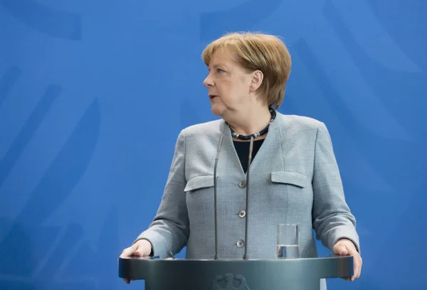 Kanselir Republik Federal Jerman Angela Merkel — Stok Foto