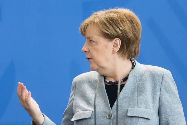 Kanselir Republik Federal Jerman Angela Merkel — Stok Foto