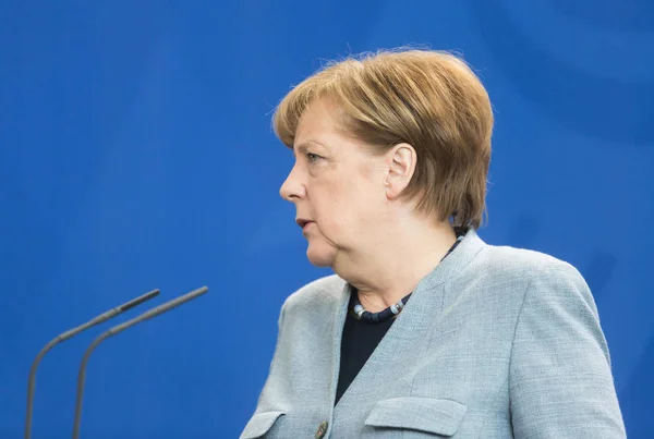 Bundeskanzlerin der Bundesrepublik Deutschland angela merkel — Stockfoto