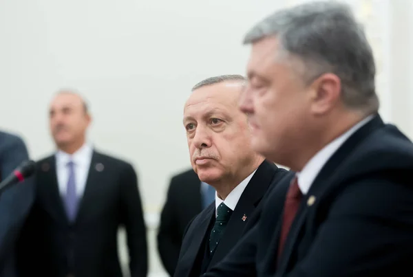 Türk Başkan Recep Tayyip Erdoğan — Stok fotoğraf