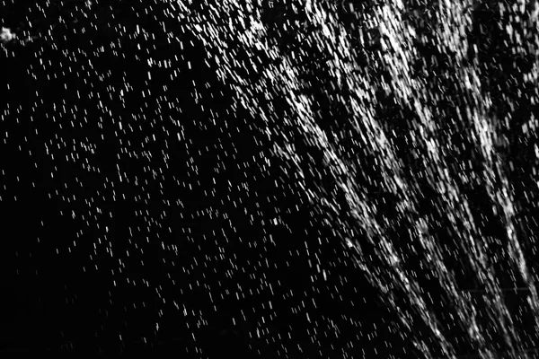 Water drops on black background — Stock Photo, Image