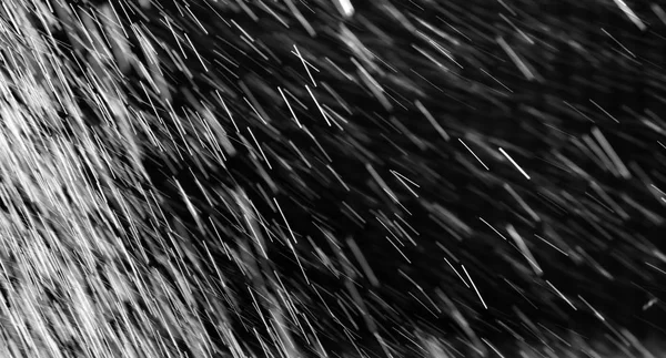 Gotas de agua sobre fondo negro —  Fotos de Stock