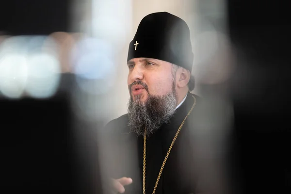 Metropolitan Epiphanius Kijevből és egész Ukrajnából — Stock Fotó