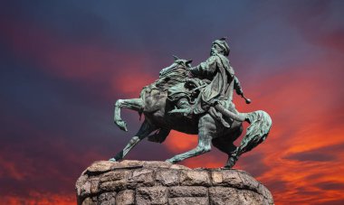 kyiv, bogdan khmelnitsky Anıtı