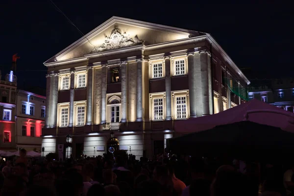 Lublin at night — Stock Photo, Image