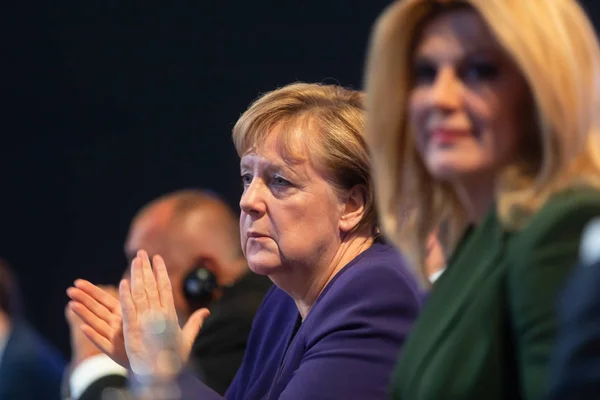 Kanclerz Republiki Federalnej Niemiec Angela Merkel — Zdjęcie stockowe