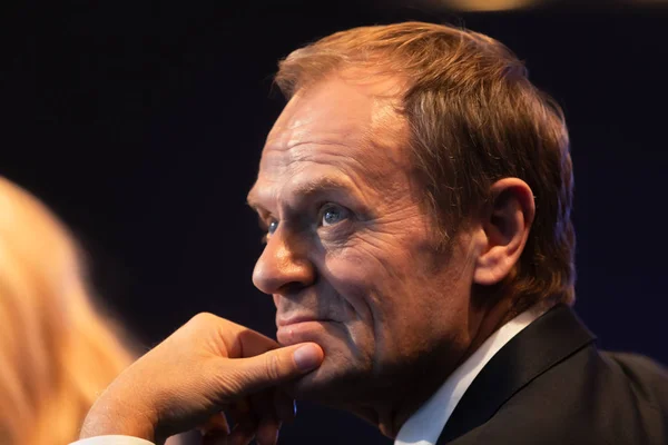 Donald Tusk under Epp-kongressen i Zagreb — Stockfoto