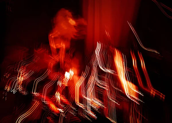 Imagem abstrata de um baterista em concerto — Fotografia de Stock