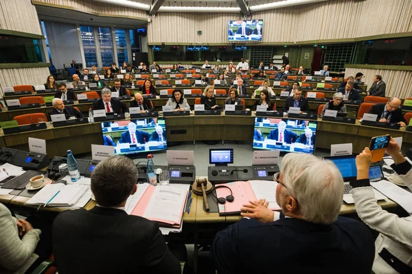 Parlamento Europeo en Estrasburgo — Foto de Stock