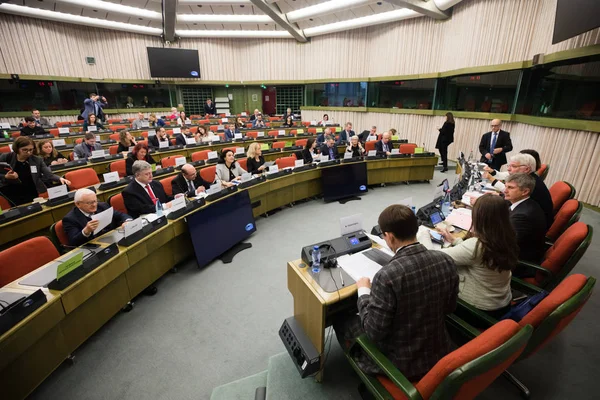 Europaparlament i Luxemburg — Stockfoto