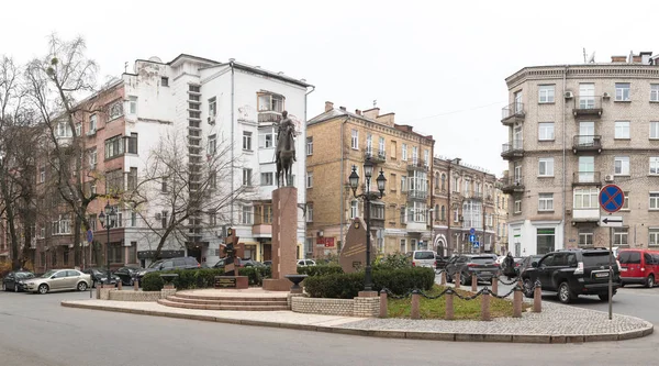 Rua Zolotovorotskaya de Kiev — Fotografia de Stock