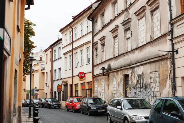 Улицы и архитектура старого города Люблина — стоковое фото