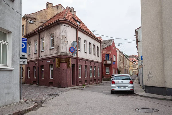 Straßen der Kaunas-Altstadt — Stockfoto