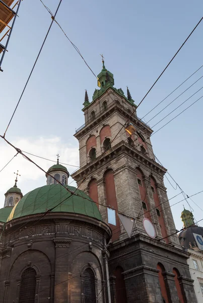 Lviv Ucrania Mar 2019 Escena Callejera Lviv Calles Arquitectura Antigua —  Fotos de Stock