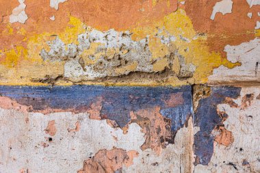 Eski çimento dokusu. Beton duvar arka planı. Kirli beton duvarın dokusu