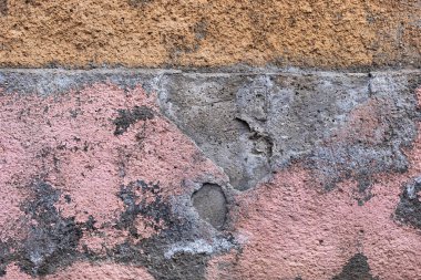 Eski çimento dokusu. Beton duvar arka planı. Kirli beton duvarın dokusu