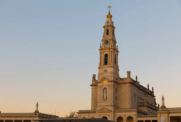 Basílica Del Santuario Nuestra Señora Fátima Santuario Fátima Destino Peregrinación —  Fotos de Stock