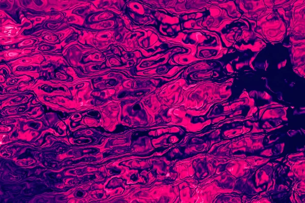 Abstrakter Hintergrund Neonfarben Textur Der Wasseroberfläche — Stockfoto