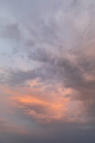 Natuurlijke Achtergrond Twilight Mooie Hemel Twilight Kleurrijke Hemel Wolk Met — Stockfoto