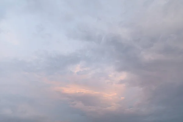 Natuurlijke Achtergrond Twilight Mooie Hemel Twilight Kleurrijke Hemel Wolk Met — Stockfoto