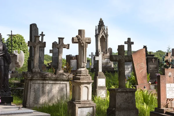 Lviv Ukraine May 2020 National Memorial Museum Lychakiv Cemetery — 图库照片