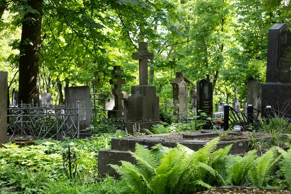 Lviv Ukraine May 2020 National Memorial Museum Lychakiv Cemetery — 图库照片