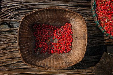 kuru kırmızı biber biber