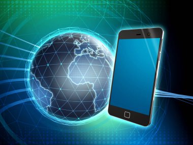 Akıllı telefon iletişim ağı