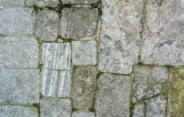 Каменная Дорожка Текстурой Травы — стоковое фото