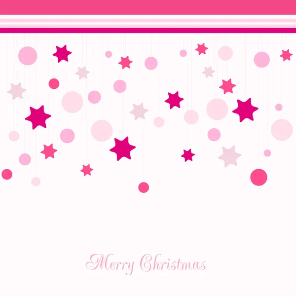 Vector illustratie abstract kerst — Stockvector