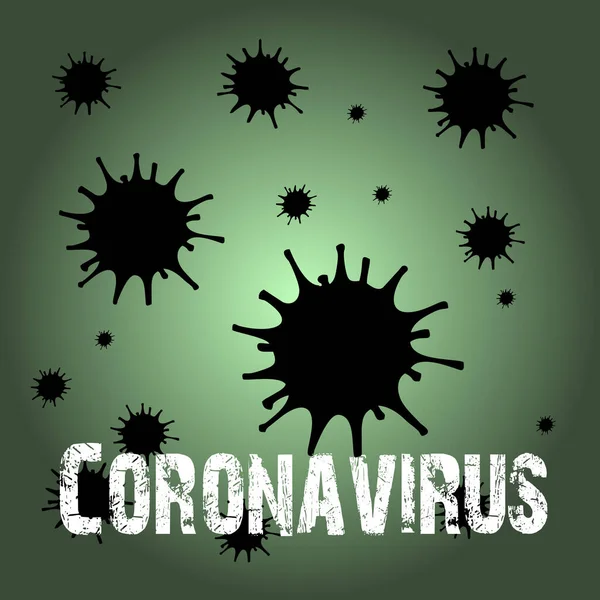 Εικονογράφηση Φορέα Του Coronavirus Covid — Διανυσματικό Αρχείο
