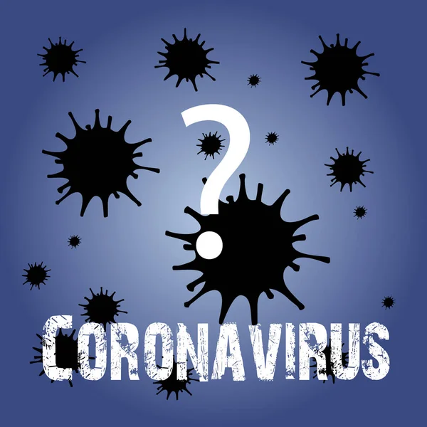 Coronavirus Vector Ilustración Covid Sars Cov — Archivo Imágenes Vectoriales