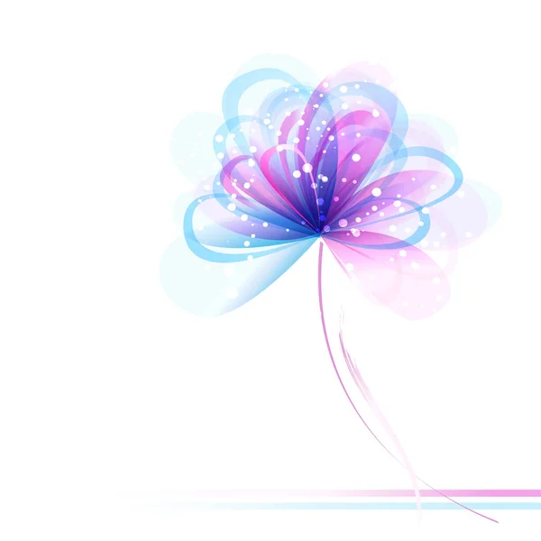 Διάνυσμα Φόντο Λουλούδι Eps Περιέχει Διαφανή Αντικείμενα — Διανυσματικό Αρχείο