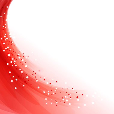 Mavi dalgalı vektör arkaplanı. EPS 10. Şeffaf nesneler içerir.