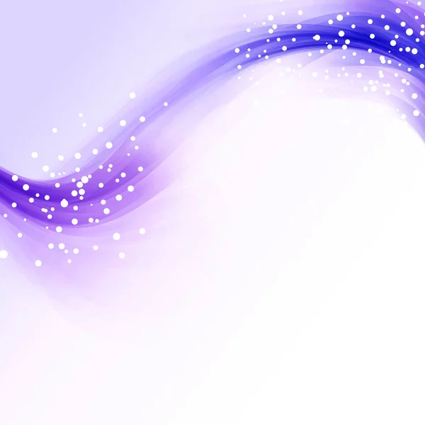 Fond Vectoriel Avec Onde Violette Spe Contient Des Objets Transparents — Image vectorielle