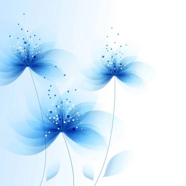 Vector Background Pastel Flowers — Stock Vector