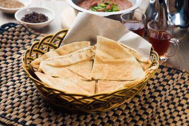 lezzetli Arapça ekmek