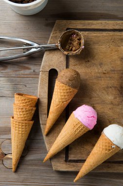 dondurma hazırlama süreci