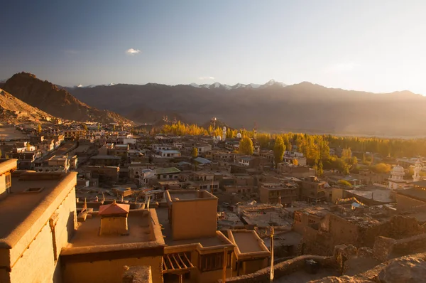 Tso-moriri ciudad en ladakh — Foto de Stock