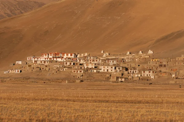 Tso-moriri town in ladakh — Stock Photo, Image