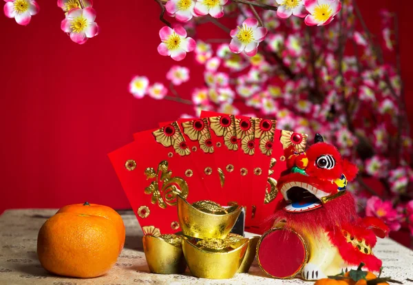 Ano novo chinês decorações festival — Fotografia de Stock