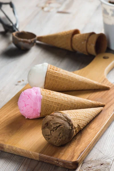 Various ice creams — Stock Photo, Image