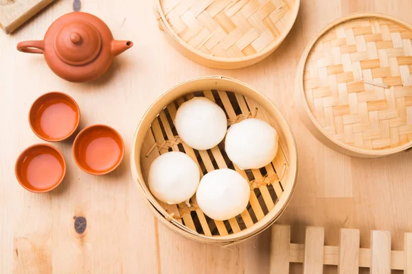 Bao популярная китайская еда — стоковое фото